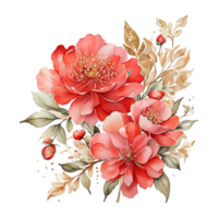 AI generated Abstract metallic flower design, Digital flower painting, Floral textile design, Flower Illustration,Embossed flower pattern, PNG flower images, Transparent decorative floral design