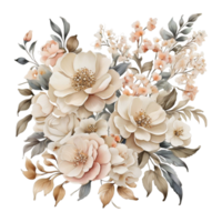 ai generiert abstrakt metallisch Blume Design, Digital Blume malen, Blumen- Textil- Design, Blume Abbildung, geprägt Blume Muster, png Blume Bilder, transparent dekorativ Blumen- Design