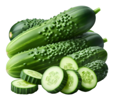 ai generado Pepino png Pepino vegetal png Fresco Pepino png verde Pepino png Pepino transparente antecedentes