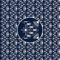 Batik Geblek Renteng Pattern Background vector