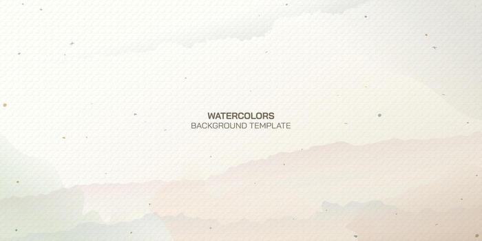 reciclar sin madera sin recubrimiento papel bruto textura modelo antecedentes con acuarela manchado vector ilustración. blanco usado enlace papel antecedentes.