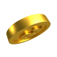 Dollar glänzend Gold Münze einstellen png. transparent Hintergrundnt Hintergrund png