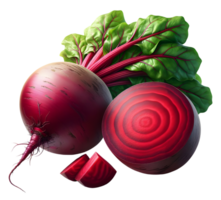 ai generiert Rote Beete Gemüse png Rote Beete mit Blätter frisch rot Zuckerrüben png rot Rote Beete png Rote Beete transparent Hintergrund