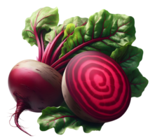 ai generiert Rote Beete Gemüse png Rote Beete mit Blätter frisch rot Zuckerrüben png rot Rote Beete png Rote Beete transparent Hintergrund