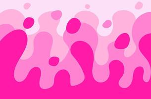 Colorful vector abstract pattern in one pink tone. Soft abstract pattern in the form of splashes, waves and circles