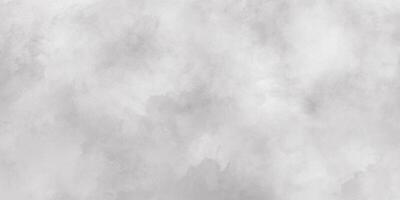 Grunge clouds or smog texture with stains, White cloudy sky or cloudscape or fogg, black and white gradient watercolor background. photo