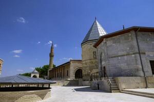 Alaaddin Keykubad Mosque in Konya and Mausoleums of Seljuk sultans. photo
