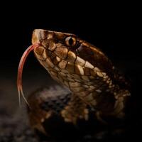 Northern cottonmouth, Agkistrodon piscivorus photo