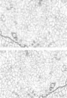 a black and white dotted background with square bitmap, set of vector dotted lines on a white background, grunge effect set of halftone texture background vector illustration,