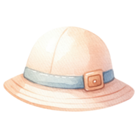 AI generated Vintage Explorer's Hat Illustration. png