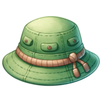 AI generated Vintage Explorer's Hat Illustration. png