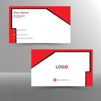 Business Card Template vector