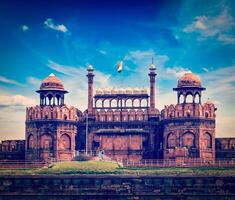 Red Fort Lal Qila. Delhi, India photo