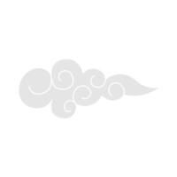 Cloud chinese style element vector