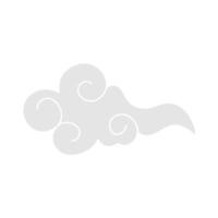 Cloud chinese style element vector