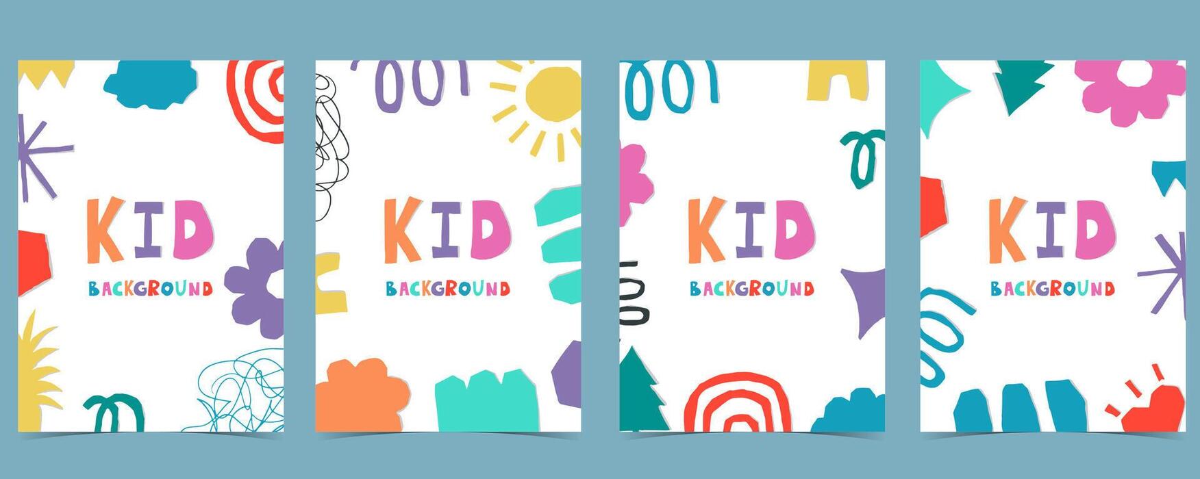 Kids Cover Page Vector Art, Icons, and Graphics for Free Download