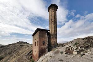 Manuchihr Mosque, Ani Archaeological site, Kars, Turkey photo