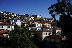 view of the city of Krushevo, Macedonia photo