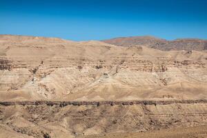 atlas montañas, chebika, frontera de Sáhara, Túnez foto