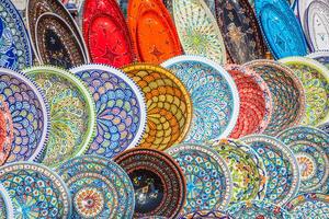 earthenware in the market, Djerba, Tunisia photo