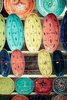 earthenware in the market, Djerba, Tunisia photo