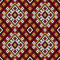 Native American-inspired A vibrant pattern with squares, triangles, circles, background, vector, native, pattern, ethnic, fabric pattern. vector