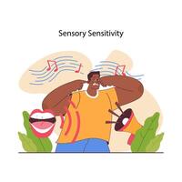 Neurodiversity. Cognitive development spectrum. Mental health vector