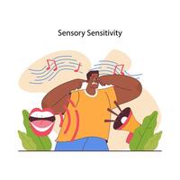 Neurodiversity. Cognitive development spectrum. Mental health vector