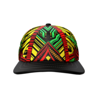 AI generated Rastamanas hat isolate on transparent background png