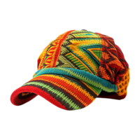 AI generated Rastamanas hat isolate on transparent background png