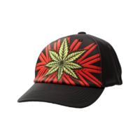 AI generated Rastamanas hat isolate on transparent background png