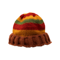 AI generated Rastamanas hat isolate on transparent background png