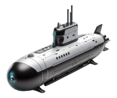 AI generated Miniature submarine png mini submarine png midget submarine png personal submarine png mini sub png small submarine transparent background