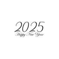 Happy new year 2025 modern art banner templateBig Set of 2025 Happy New Year logo text design. 2025 number design template. Happy new year 2025 with number on art wall concept. vector