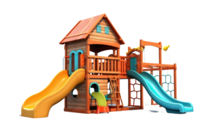 Outdoor Playset On Transparent Background png