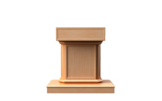 Podium Image On Transparent Background. png