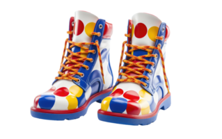 Clown Shoes On Transparent Background png