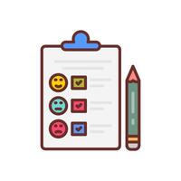 Feedback Form icon in vector. Logotype vector