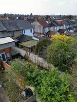 Aerial View of British Town and Residential District of Luton. photo