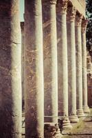 Roman ruins in Thuburbo Majus, Tunisia photo