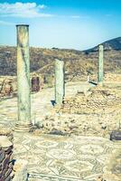 Roman ruins in Thuburbo Majus, Tunisia photo