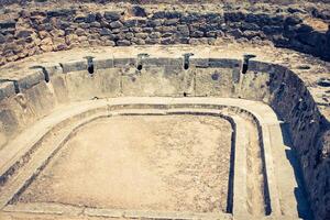 antiguo romano ciudad en Túnez, dougga foto