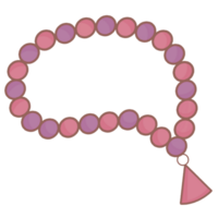 tasbih musulmán oración png