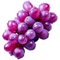 ai generado uvas Fruta planta comida png