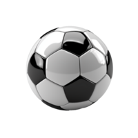 AI generated Soccer or football ball png isolated on transparent background