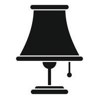 energía alto lámpara icono sencillo vector. iluminar LED vector