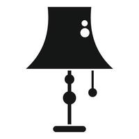 Chandelier torcher icon simple vector. Light lamp vector