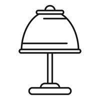 Apartment torcher icon outline vector. Fixture floor vector