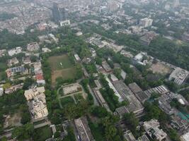 Aerial view of city Lahore in Pakistan on 2023-07-16 photo