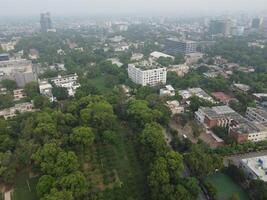Aerial view of city Lahore in Pakistan on 2023-07-16 photo